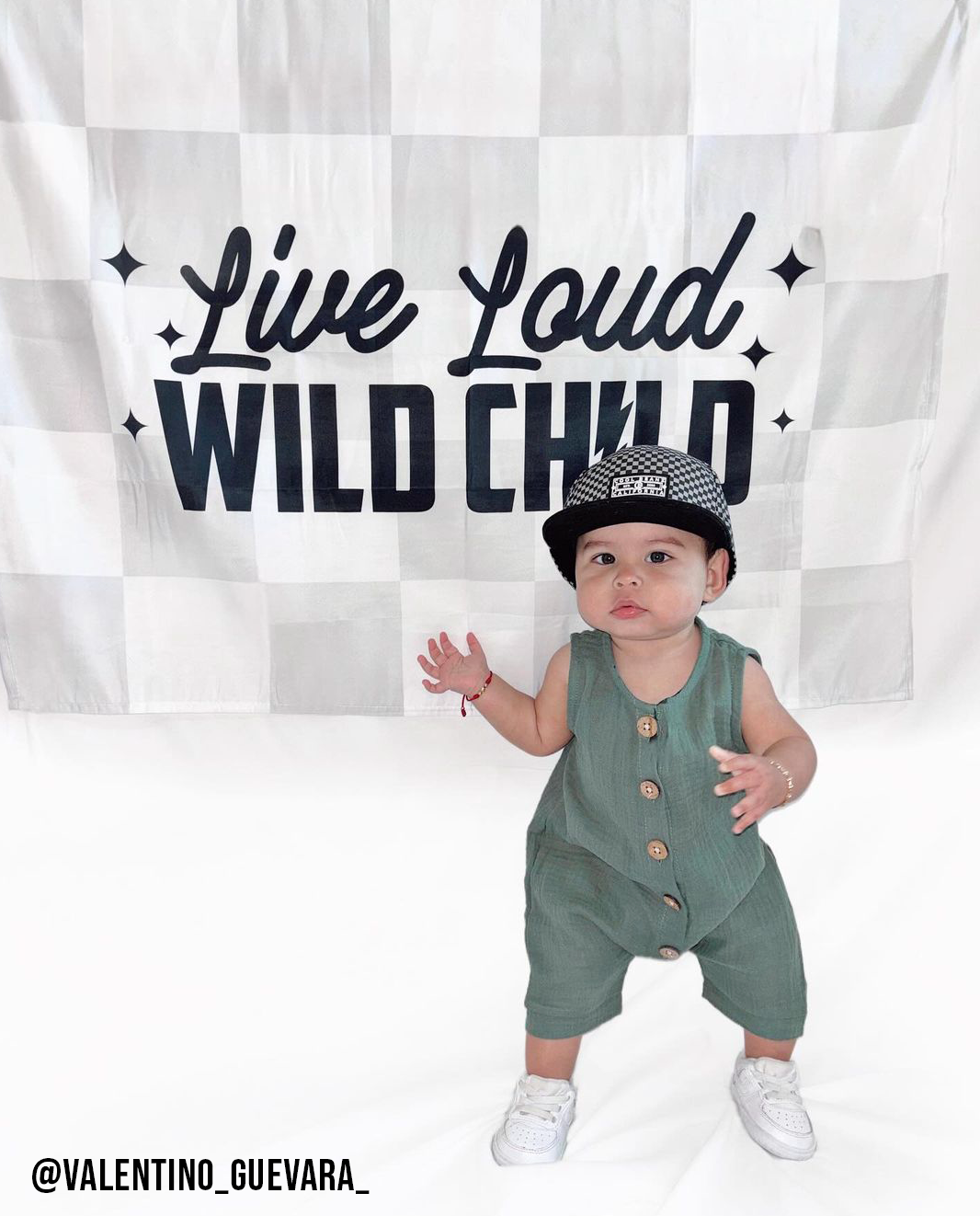 LIVE LOUD WILD CHILD BANNER | WALL DECOR