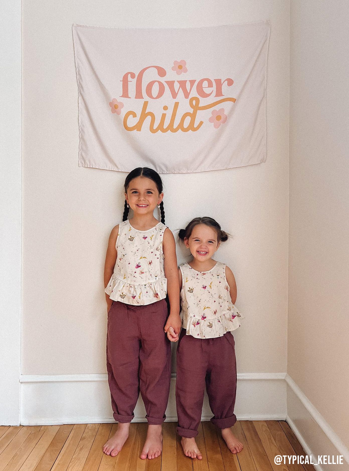 FLOWER CHILD BANNER | WALL DECOR