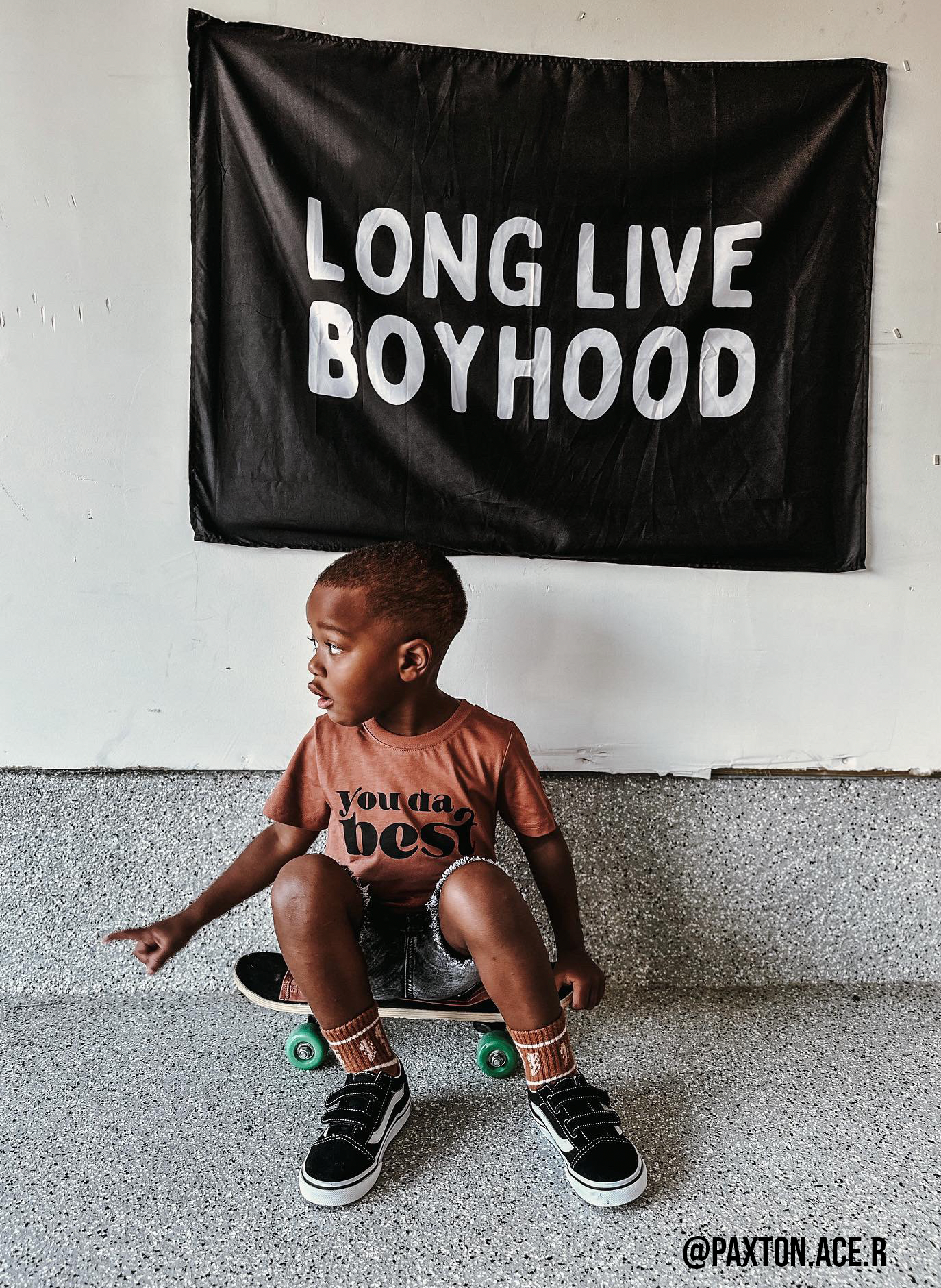 LONG LIVE BOYHOOD BANNER | WALL DECOR