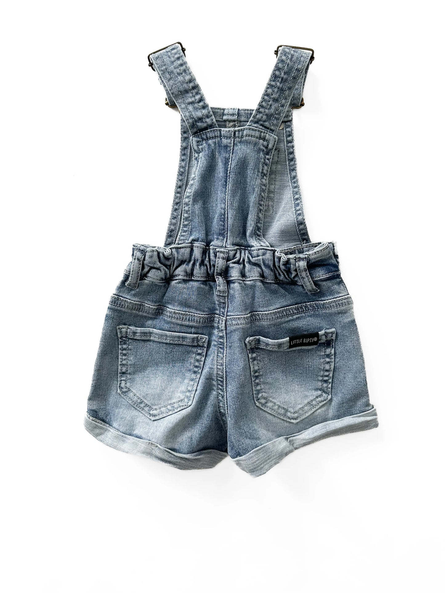 SHORTIE DENIM OVERALL