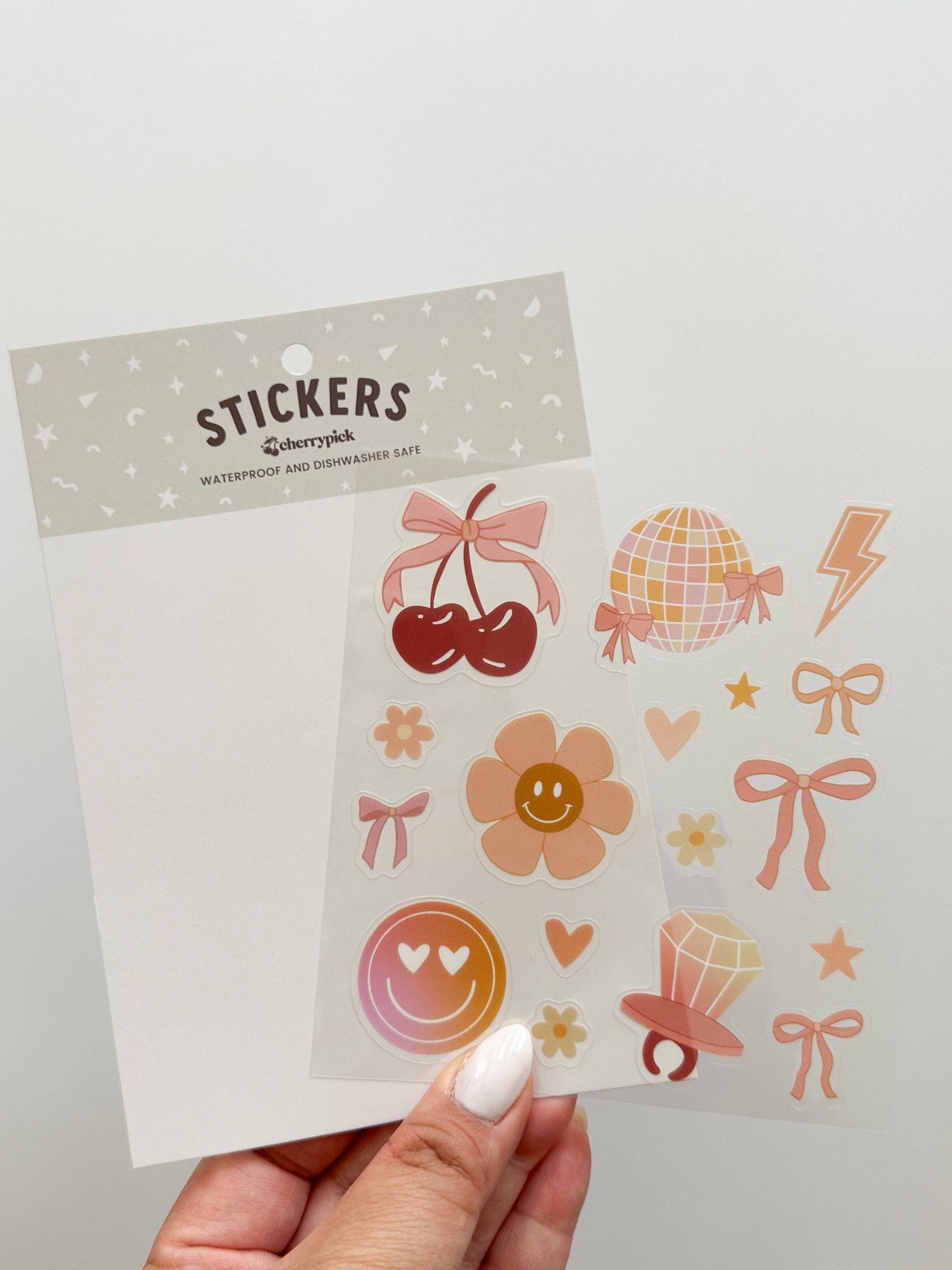 GIRLY POP | WATERPROOF STICKER SHEET