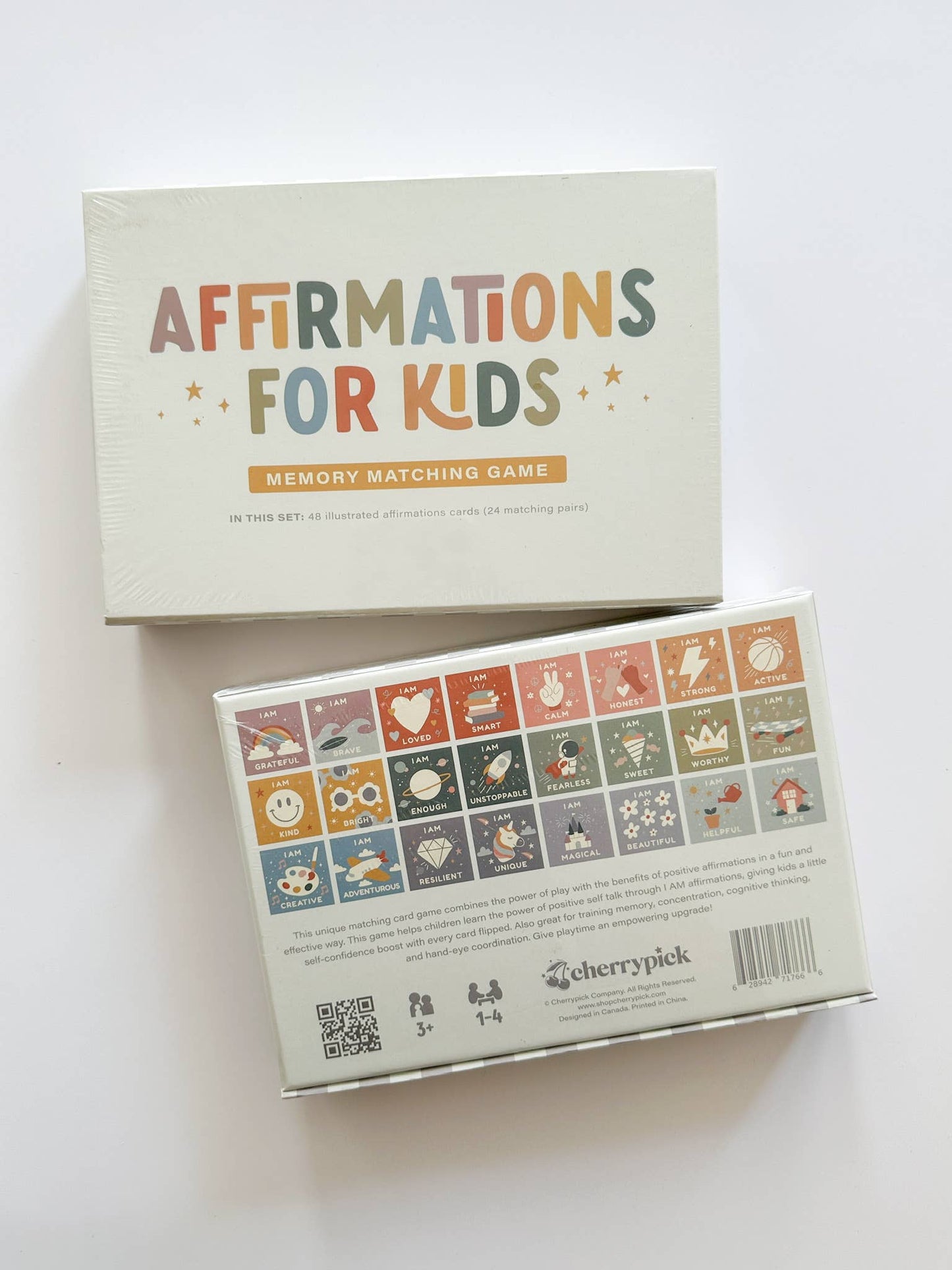 AFFIRMATIONS FOR KIDS | MEMORY MATCHING GAME