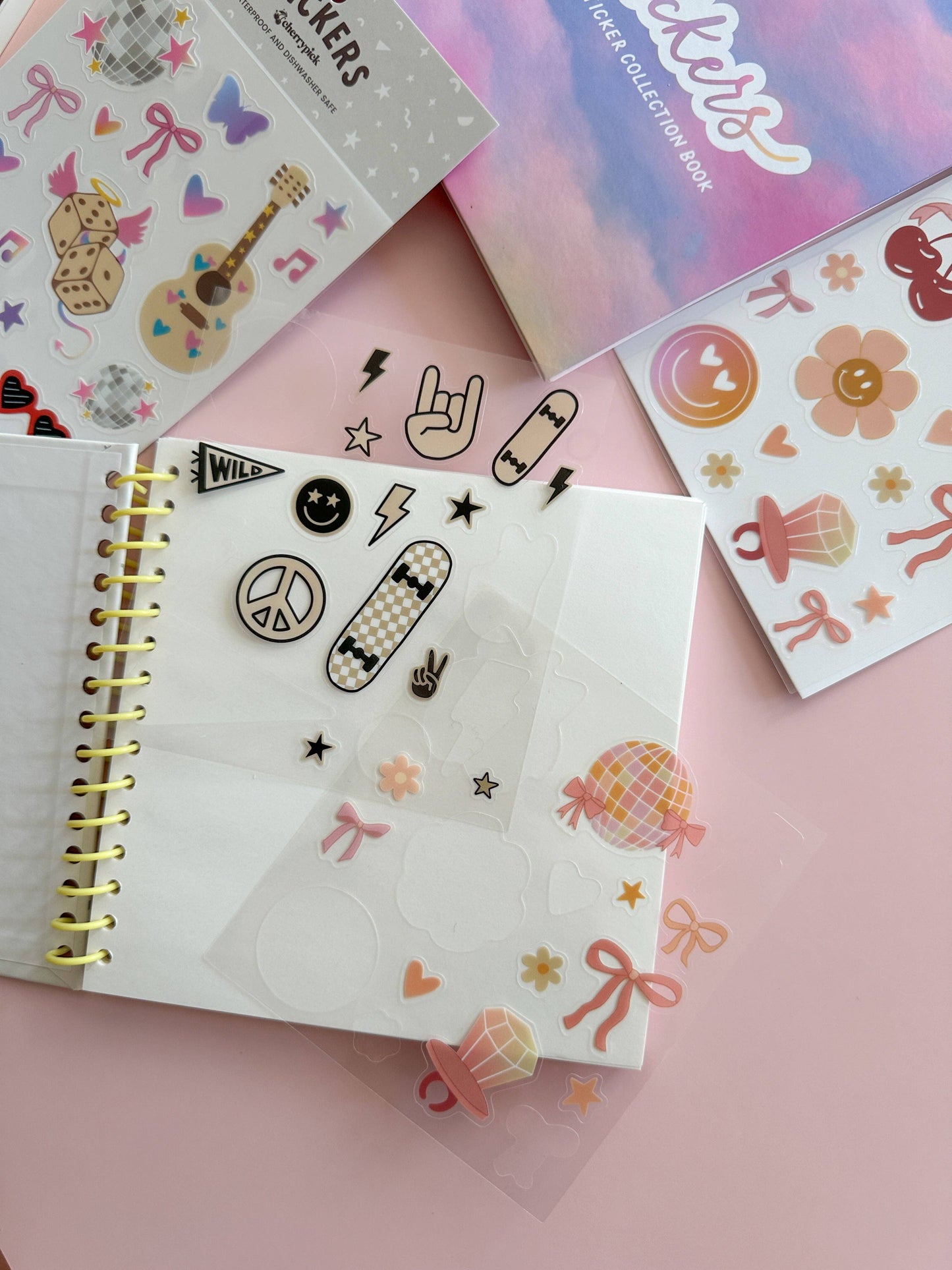 GIRLY POP | WATERPROOF STICKER SHEET