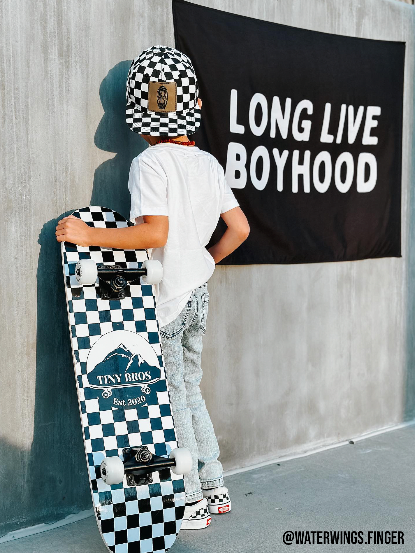 LONG LIVE BOYHOOD BANNER | WALL DECOR