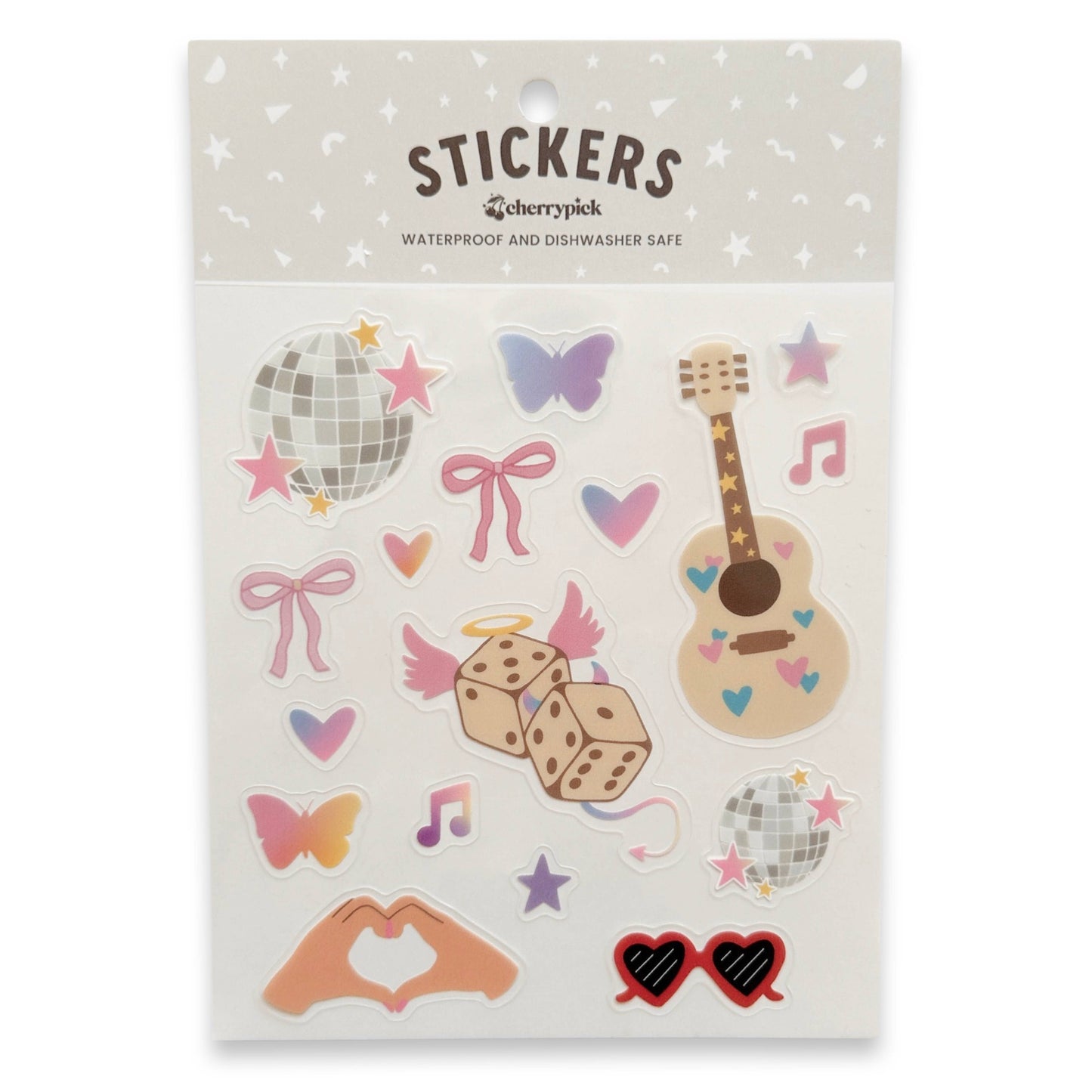 TAYLOR SWIFT | WATERPROOF STICKER SHEET