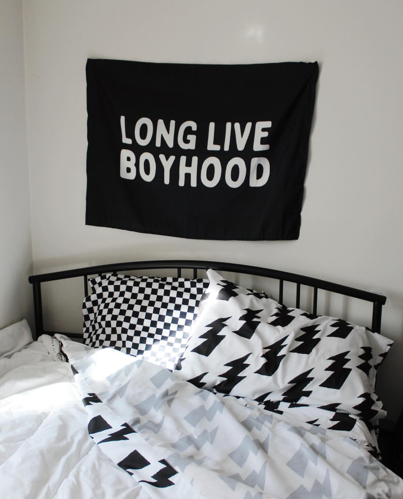 LONG LIVE BOYHOOD BANNER | WALL DECOR