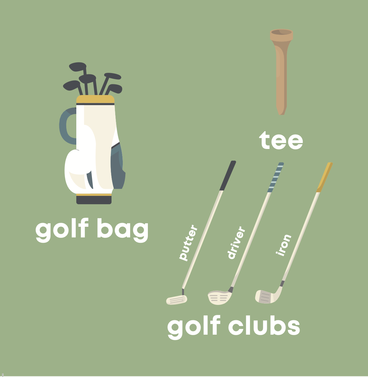 GOLF BABY | BOARD BOOK