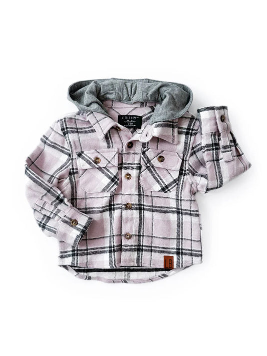 LB HOODED FLANNEL